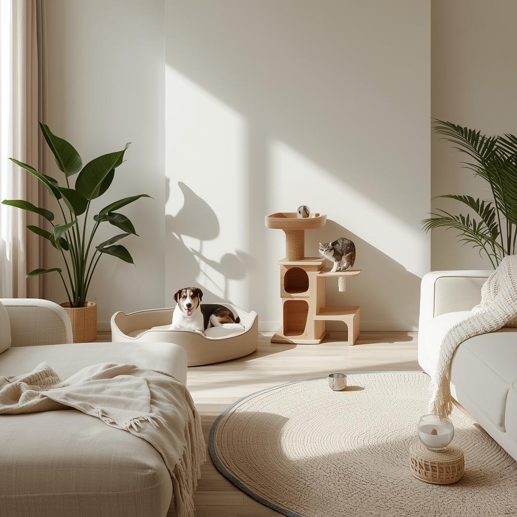 Nowoczesny styl życia ze zwierzakiem